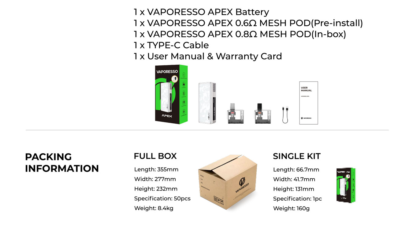 Vaporesso APEX Pod