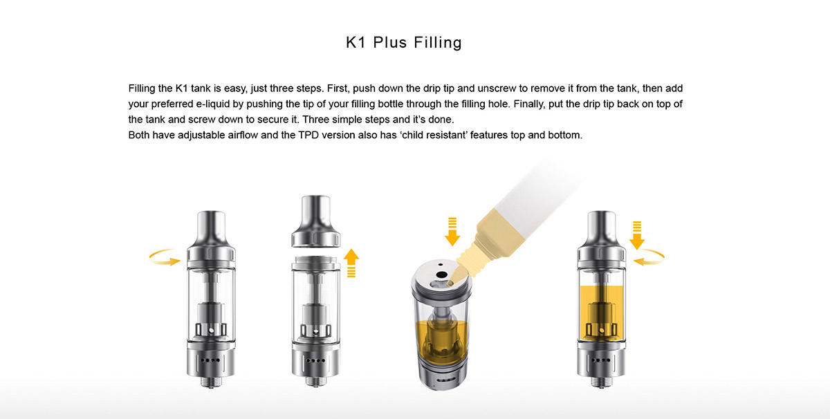 Aspire K1 Stealth Kit