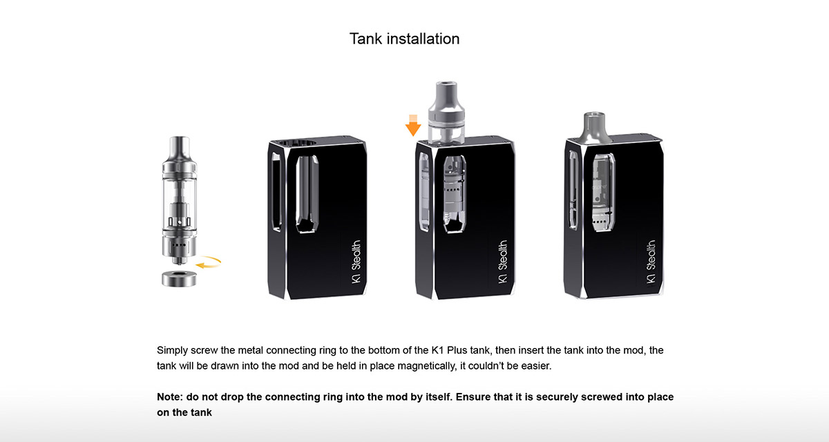 Aspire K1 Stealth Kit