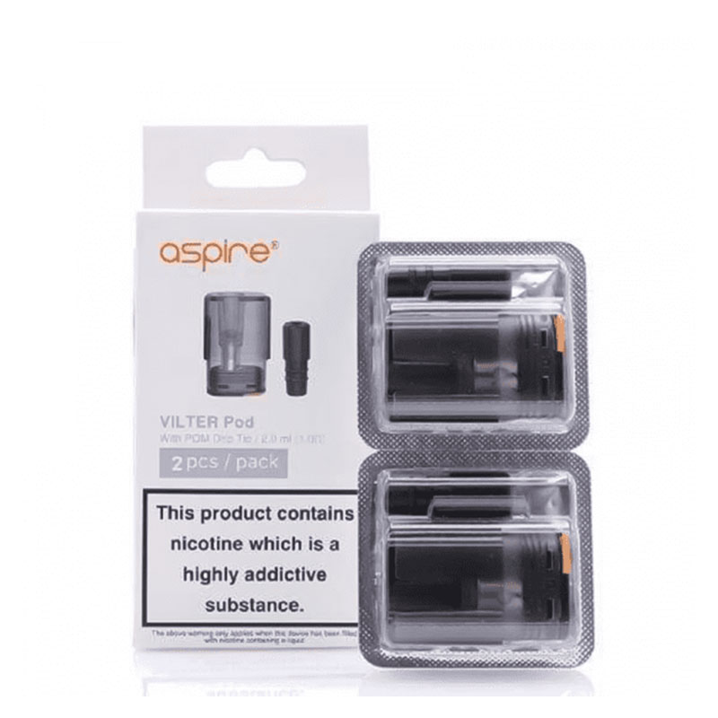 Aspire-Vilter-Pod-Cartridge-With-Pmt-Drip-Tip-1 Aspire Vilter Pod Cartridge With Pmt Drip Tip - Image 1