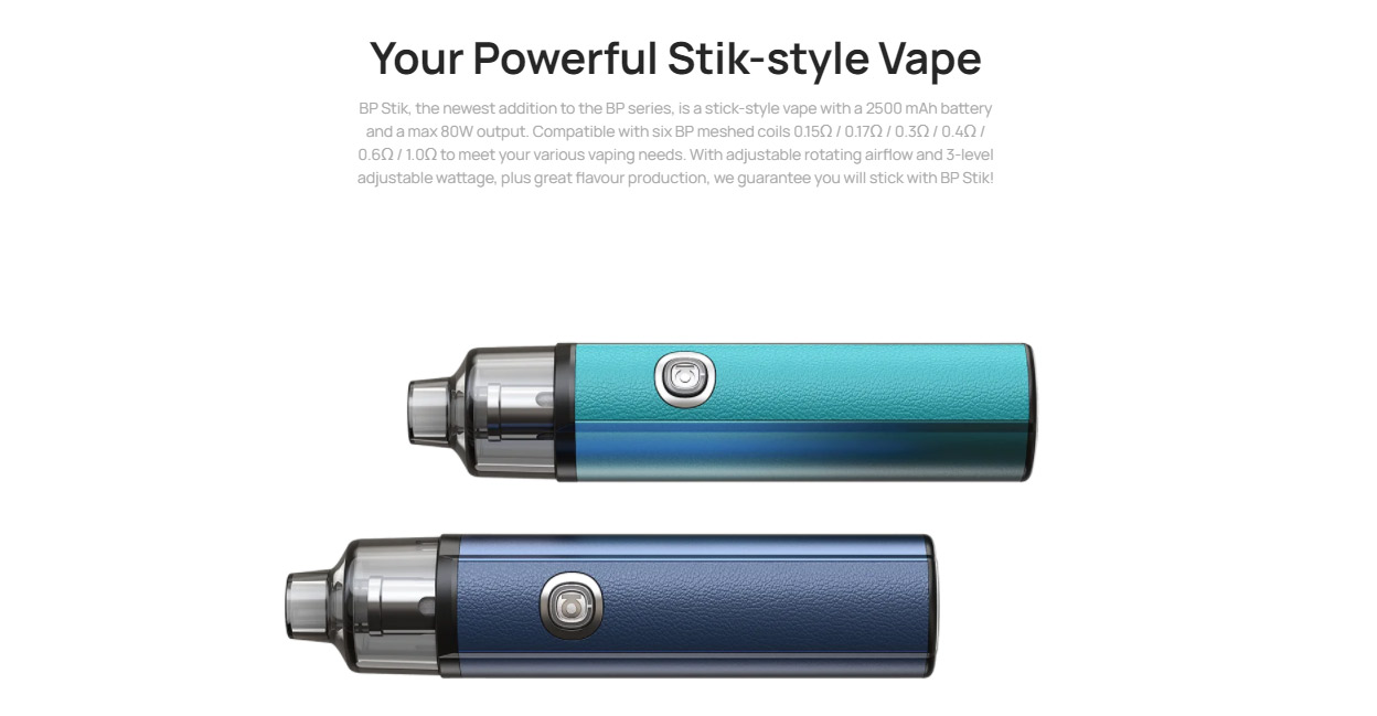 Aspire BP Stik pod Kit