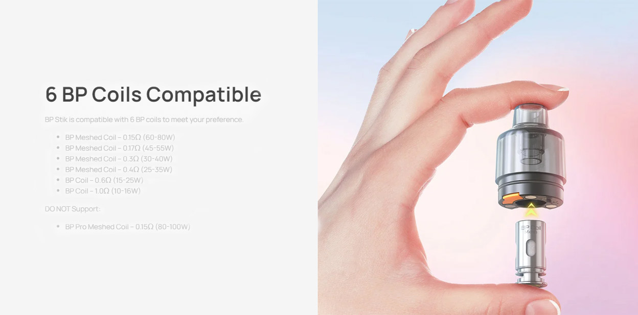 Aspire BP Stik pod Kit
