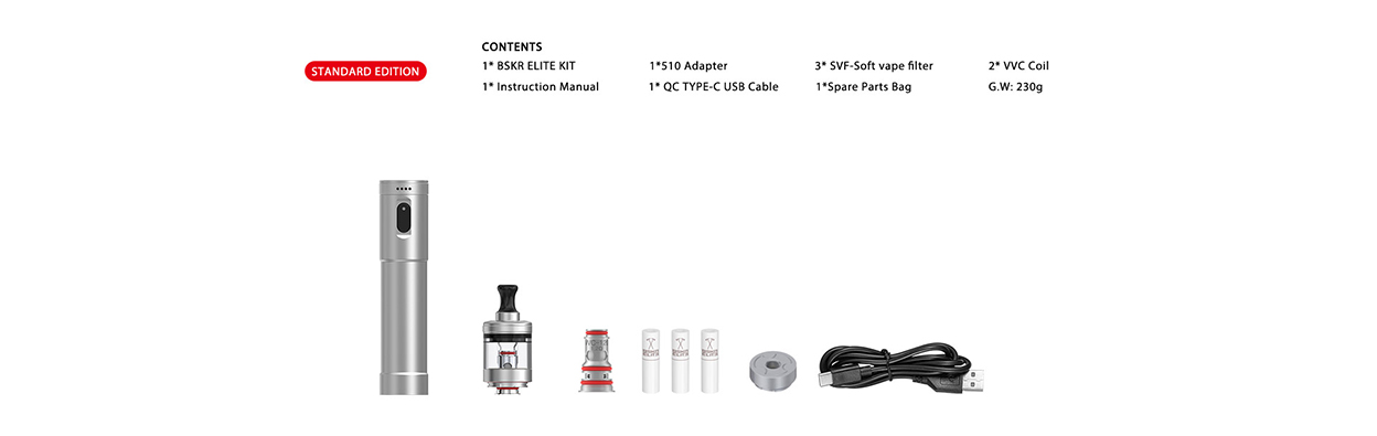 Vandy Vape BSKR Elite Kit
