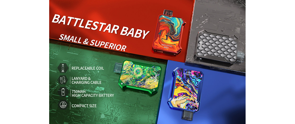 Smoant Battlestar Baby Pod Kit