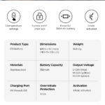 CCELL M3B Pro 510 Vaporizer Battery 350mAh