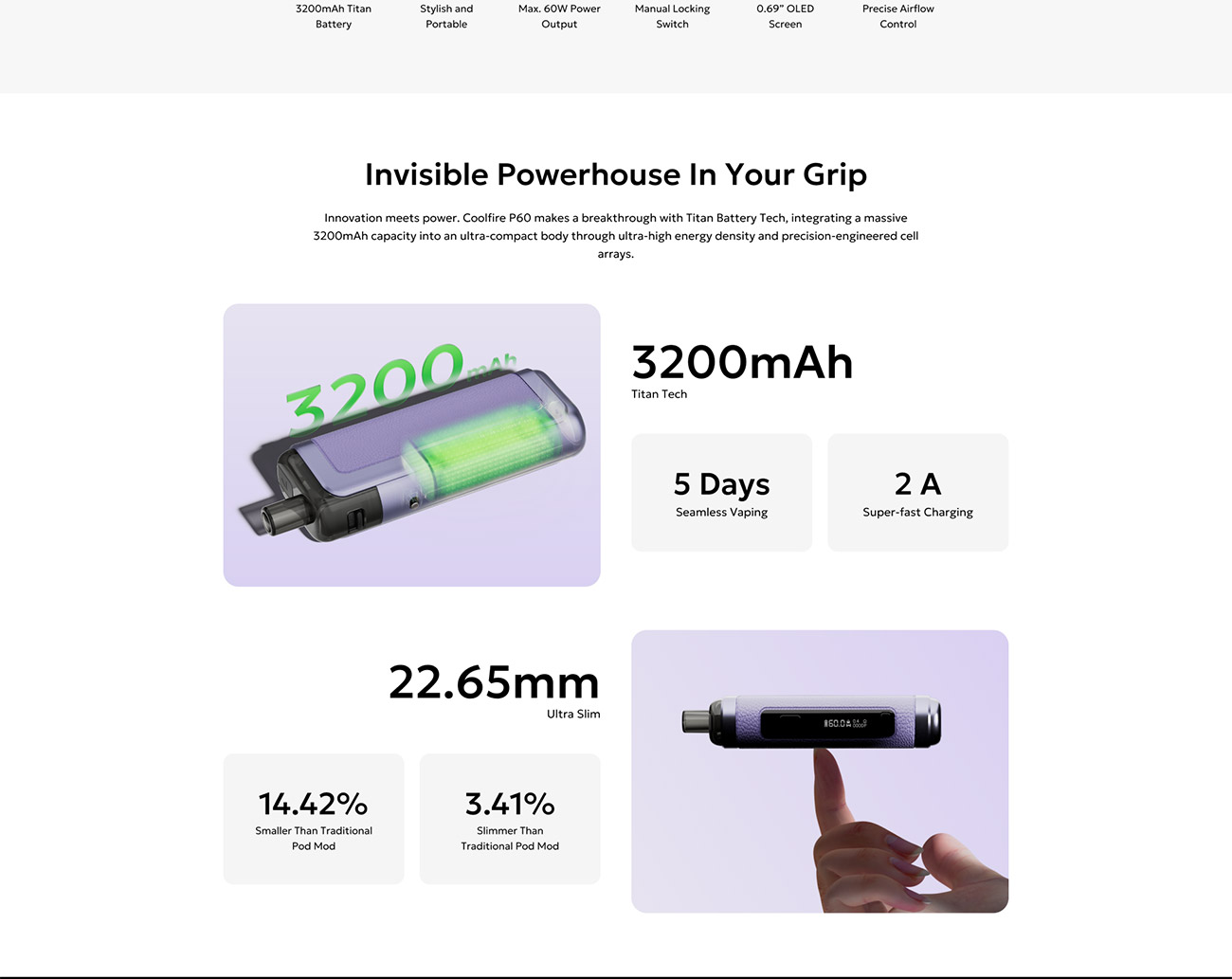 Innokin Coolfire P60 Pod