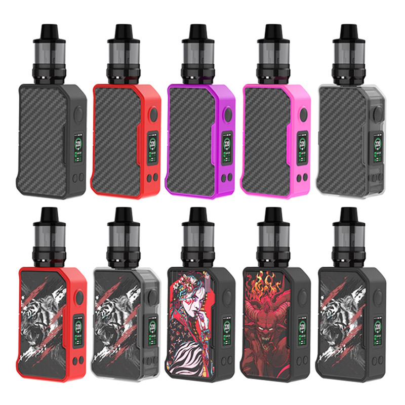 Dovpo-MVP-220W-Box-Mod-Kit-With-DnP-Pod-Tank-1 Dovpo MVP 220W Box Mod Kit With DnP Pod Tank - Image 1