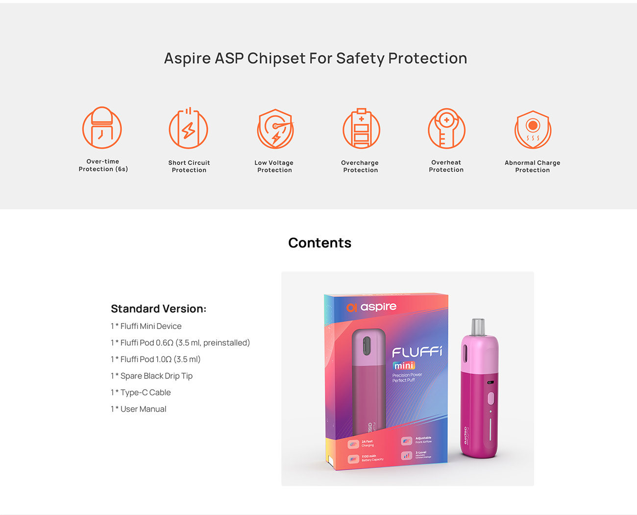 Aspire Fluffi Mini Pod