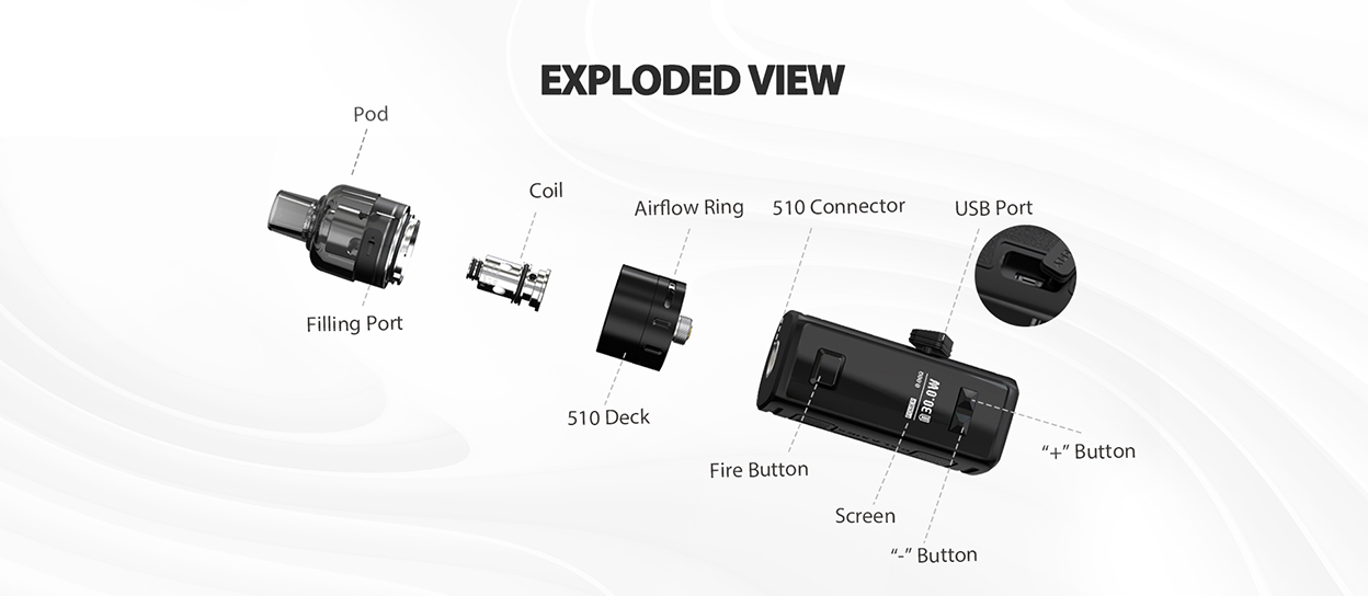 Vapefly Galaxies 30W Kit