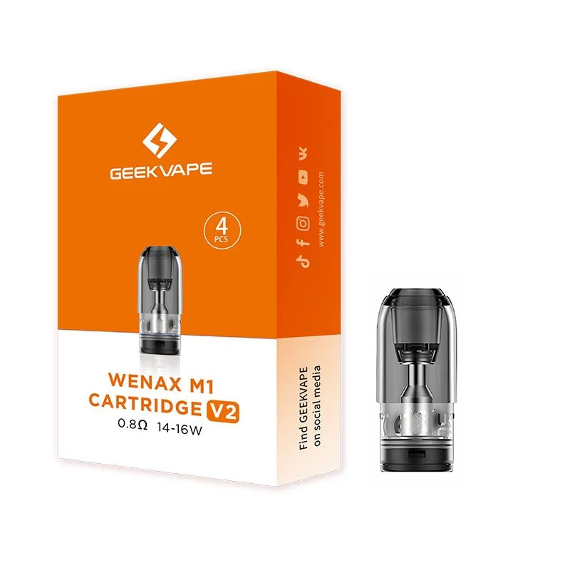 Geekvape-Wenax-M1-V2-Pod-Without-Filter-1 Geekvape Wenax M1 V2 Pod Without Filter - Image 1