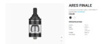 Innokin Ares Finale RTA Tank - Image 7