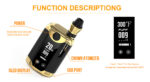 Kangvape TH-420 V Box CBD Kit 800mAh 0.5ml - Image 2