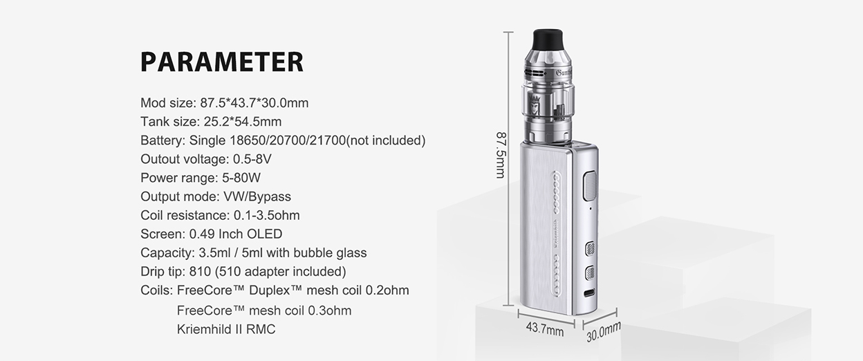 Vapefly Kriemhild 80W Kit