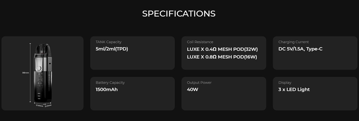 Vaporesso LUXE X Kit