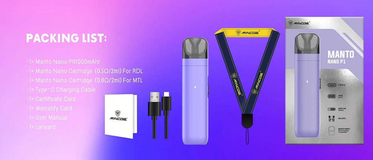 Rincoe Manto Nano P1 Kit