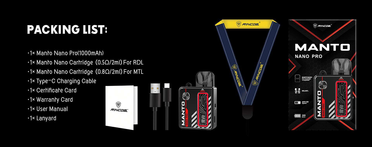 Rincoe Manto Nano Pro Kit