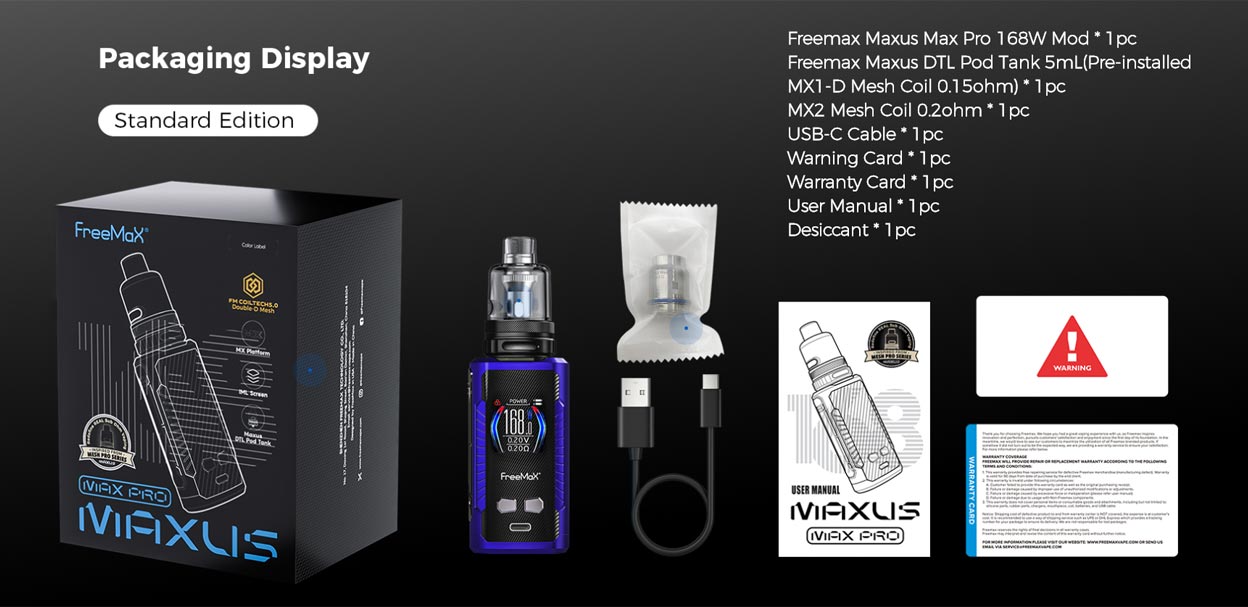 Freemax Maxus Max Pro Kit
