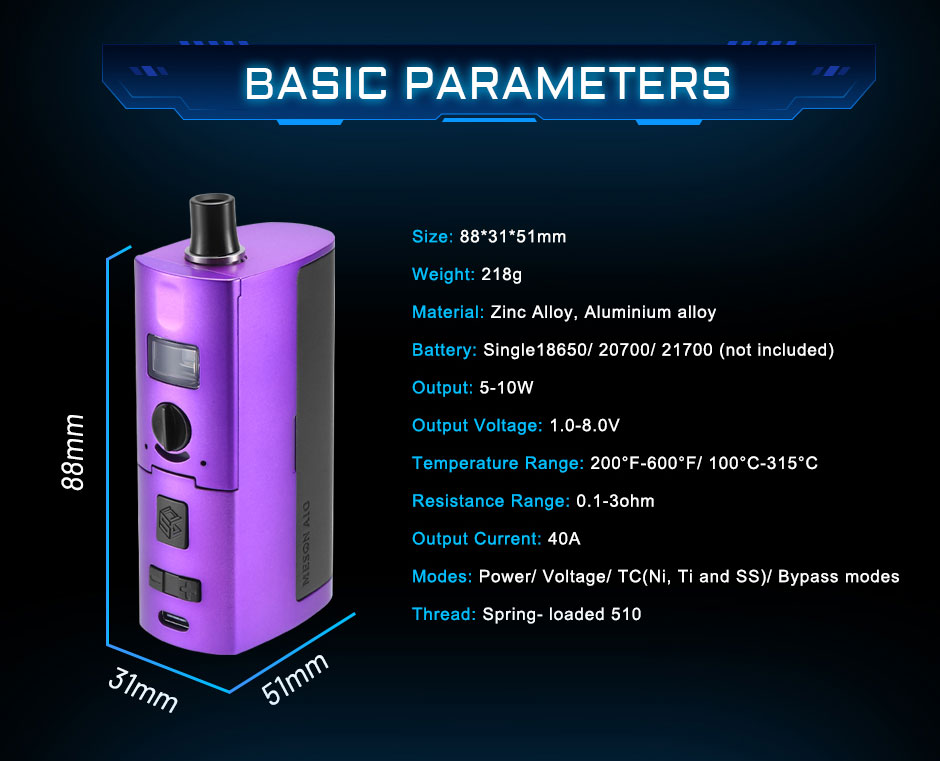 Steam Crave Meson AIO Kit