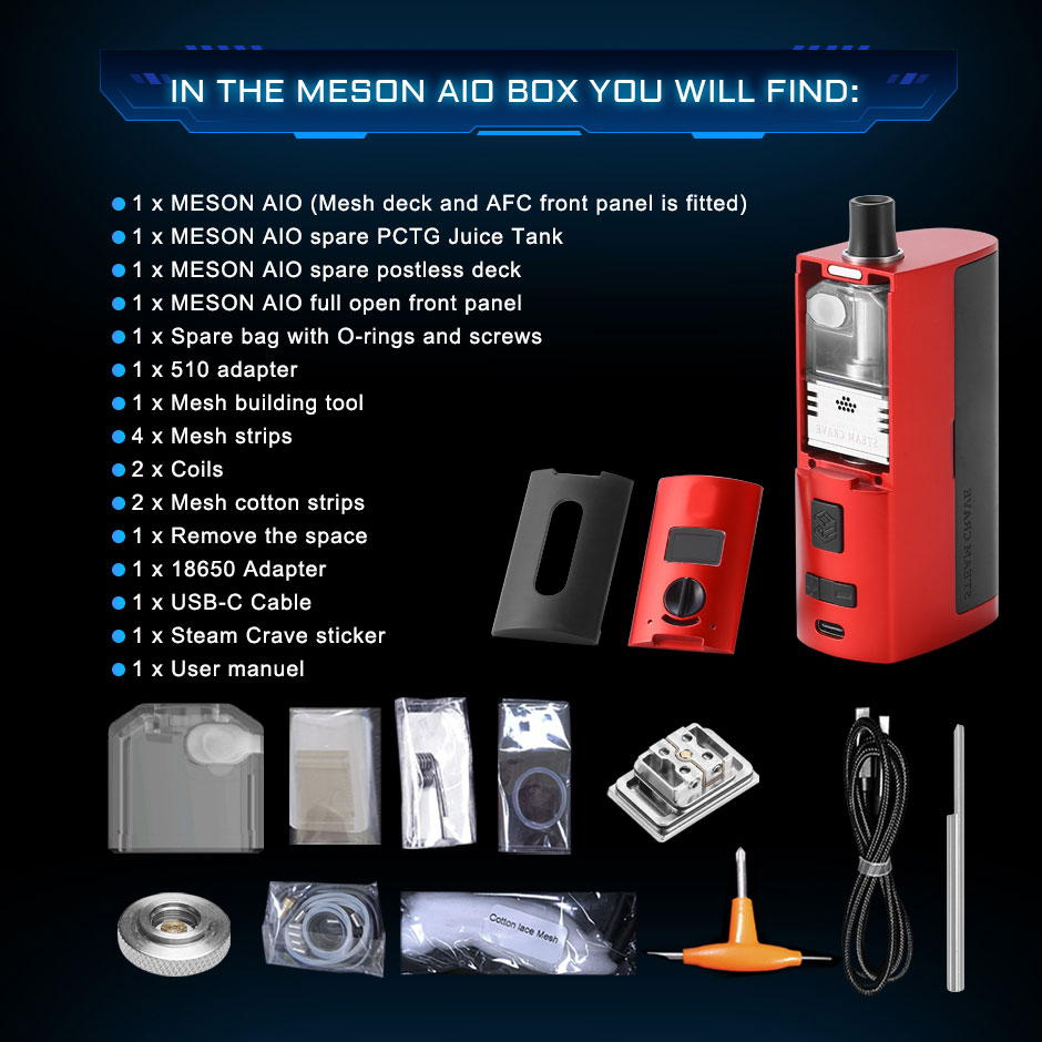 Steam Crave Meson AIO Kit