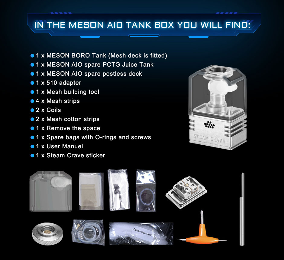 Steam Crave Meson AIO Kit