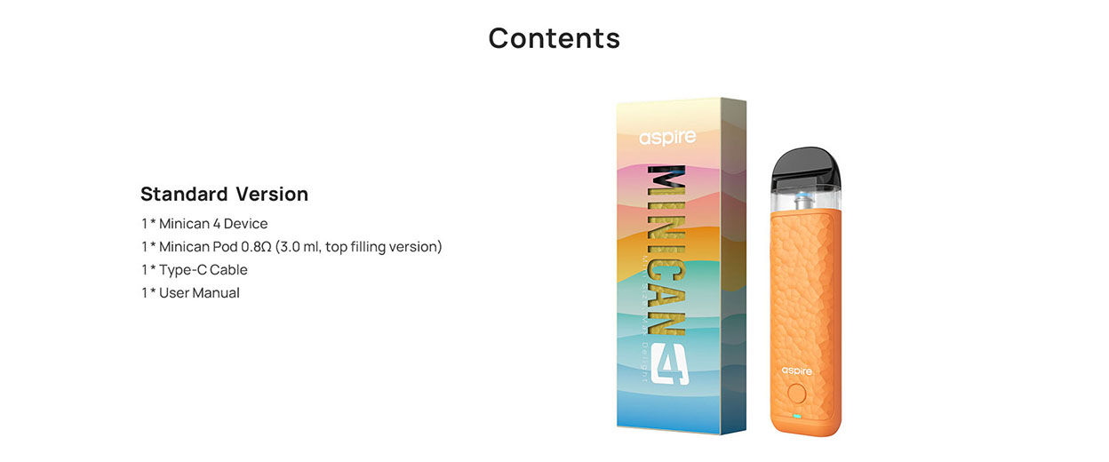 Aspire Minican 4 Kit