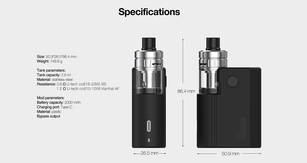 Aspire PockeX SBS Kit