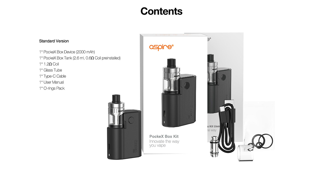 Aspire PockeX SBS Kit