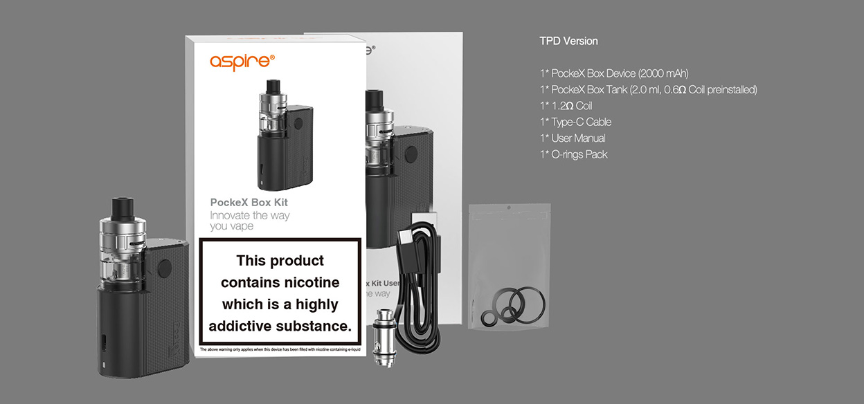 Aspire PockeX SBS Kit