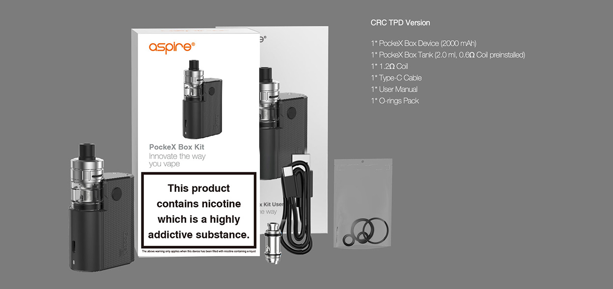 Aspire PockeX SBS Kit