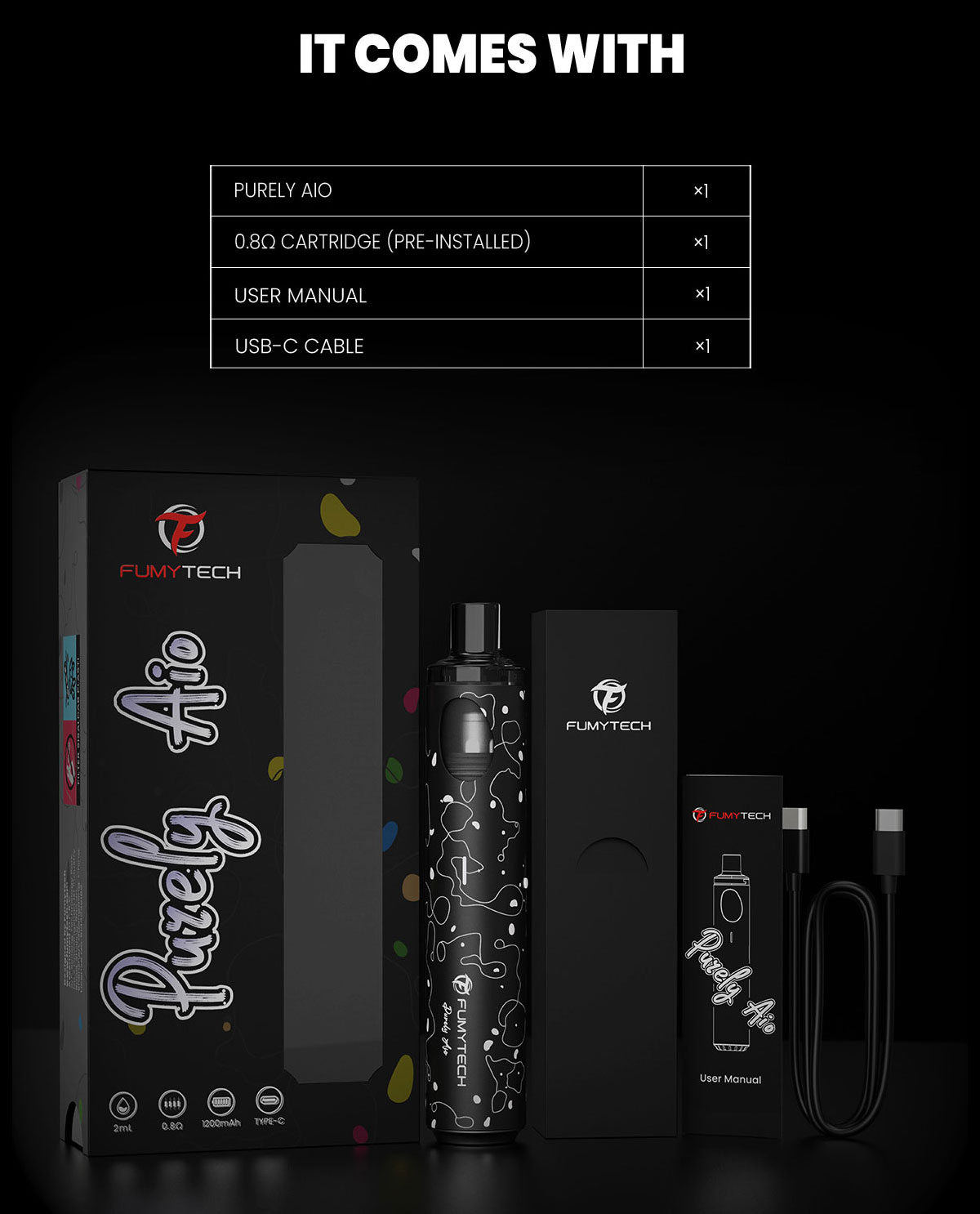 Fumytech Purely Aio Pod