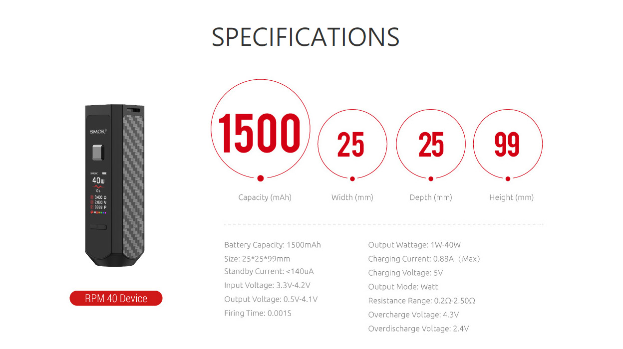 Smok RPM40 Pod Mod Kit