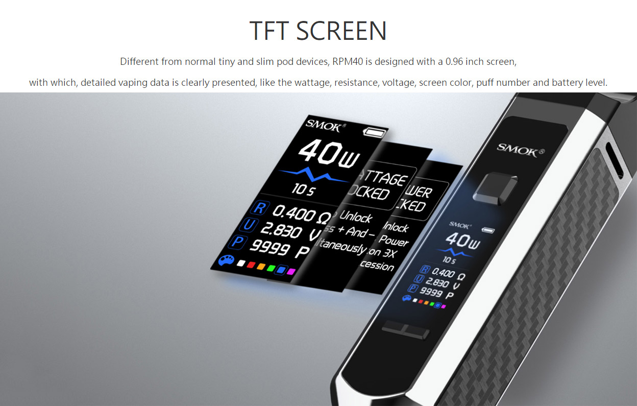 Smok RPM40 Pod Mod Kit