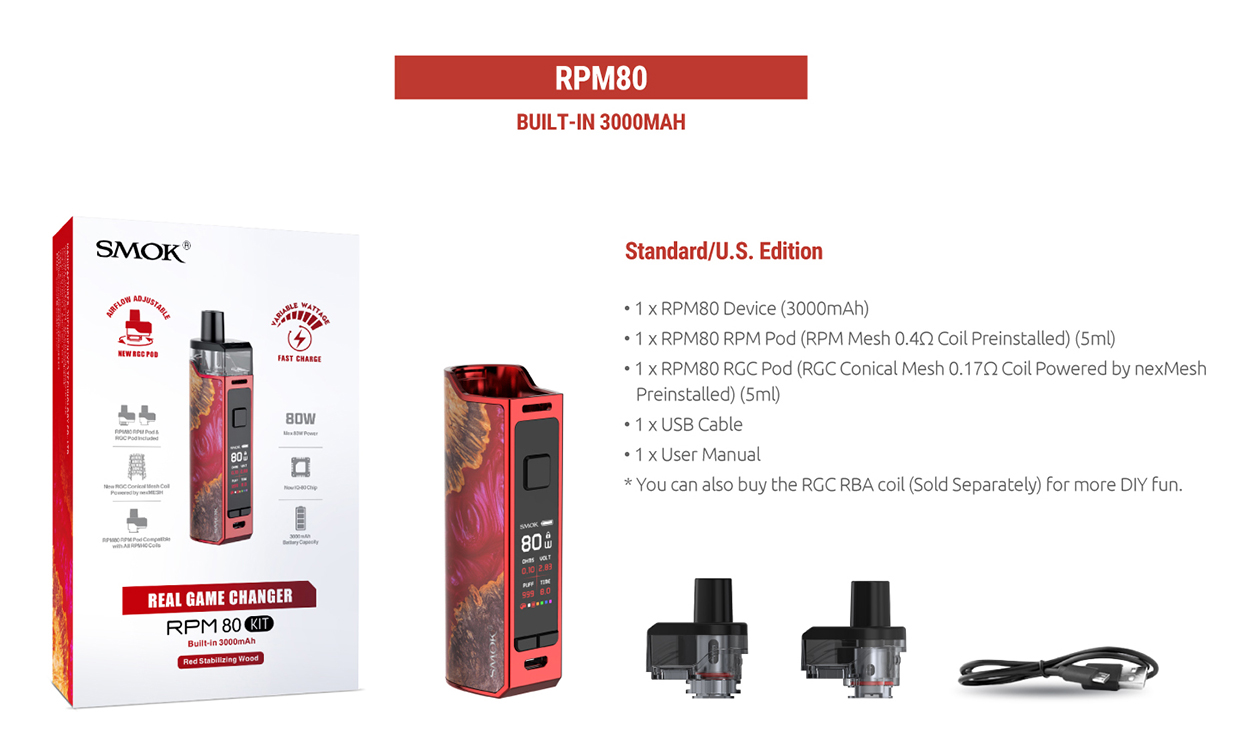 Smok RPM80 series