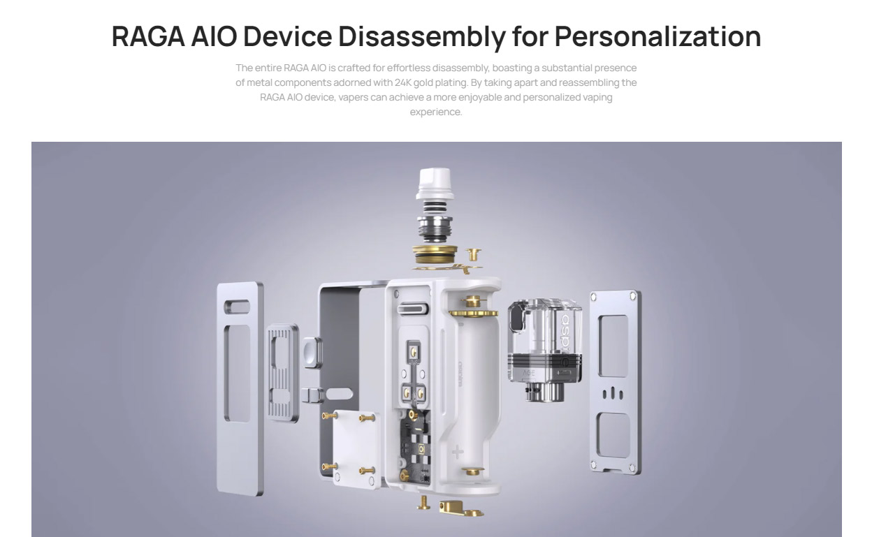 Aspire Raga Aio Pod Kit