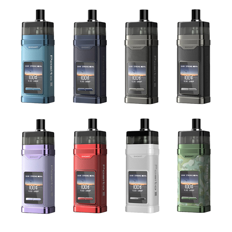 Smoant-Pasito-III-Pod-Mod-Kit-2800mAh-7ml-100W-1 Smoant Pasito III Pod Mod Kit 2800mAh 7ml 100W - Image 1