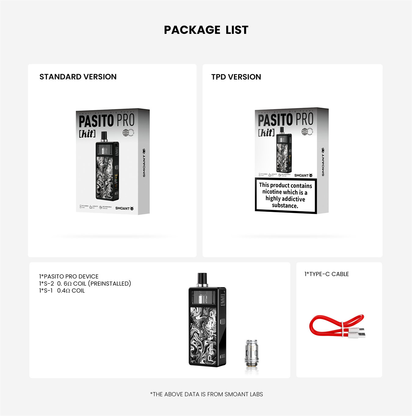 Smoant Pasito Pro Kit 