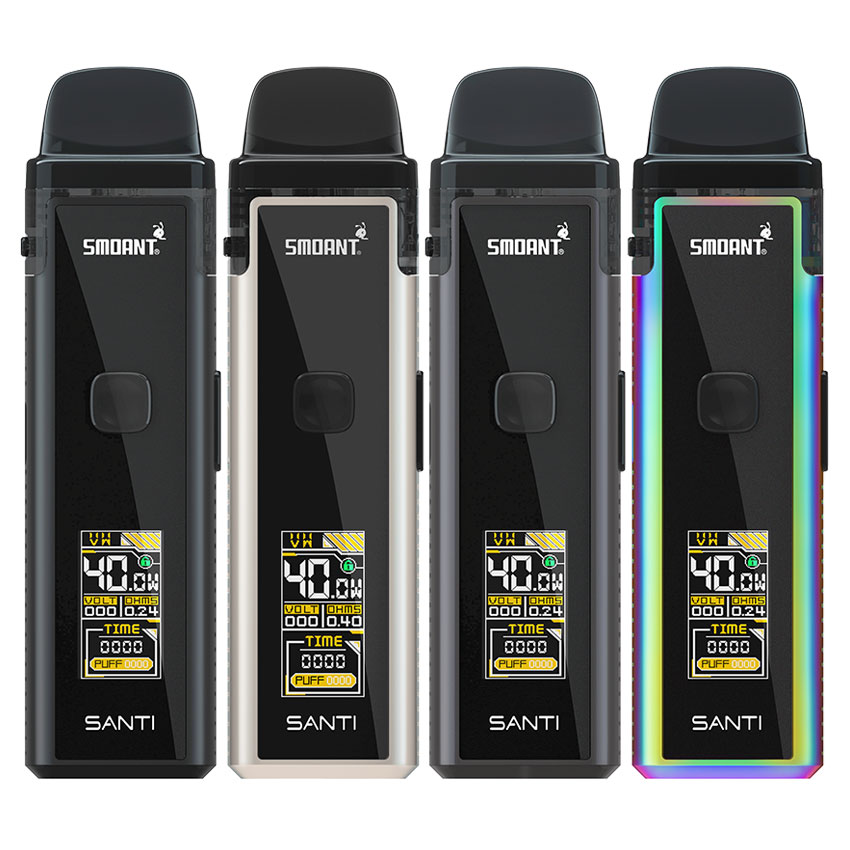 Smoant-Santi-Pod-Starter-Kit-1100mAh-3.5ml-1 Smoant Santi Pod Starter Kit 1100mAh 3.5ml - Image 1