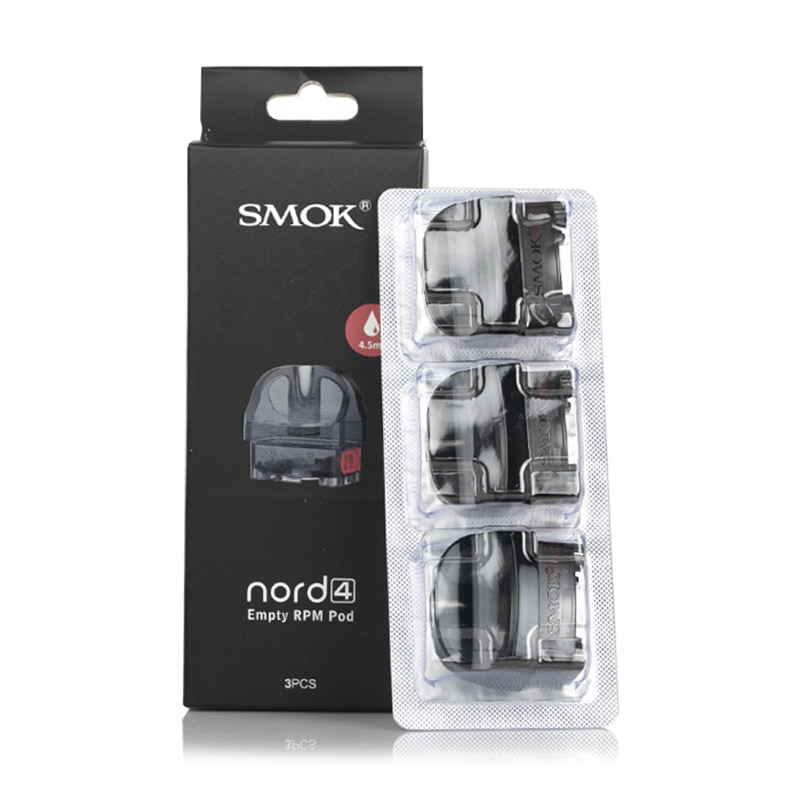 Smok-Nord-4-Empty-Pod-Cartridge-4.5ml--3pcs-pack-1 Smok Nord 4 Empty Pod Cartridge 4.5ml (3pcs/pack) - Image 1