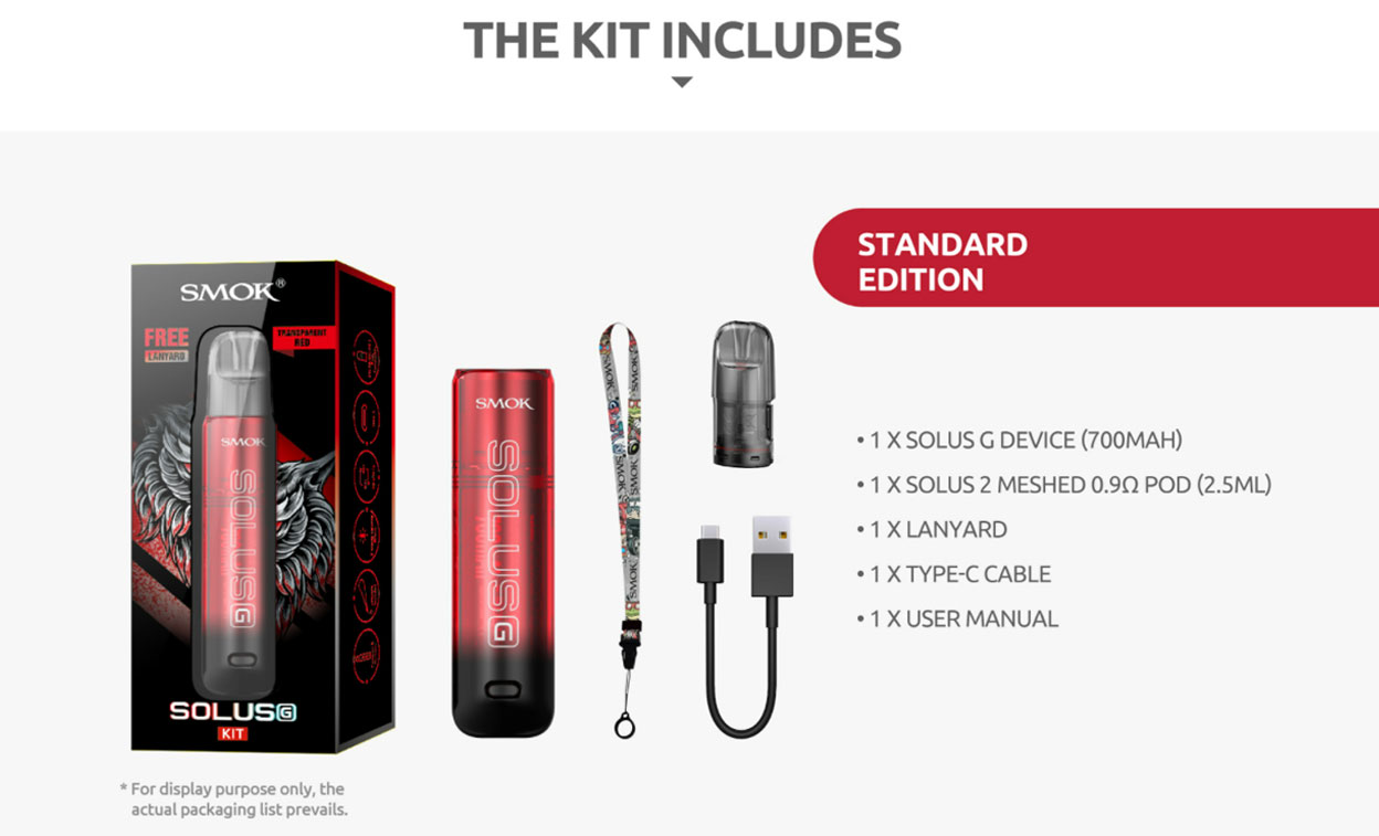 SMOK SOLUS G Kit
