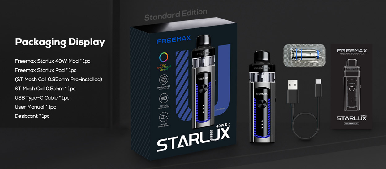 Freemax Starlux 40W Kit
