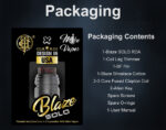 THC X Mike Vapes Blaze Solo RDA Atomizer 2ml - Image 9