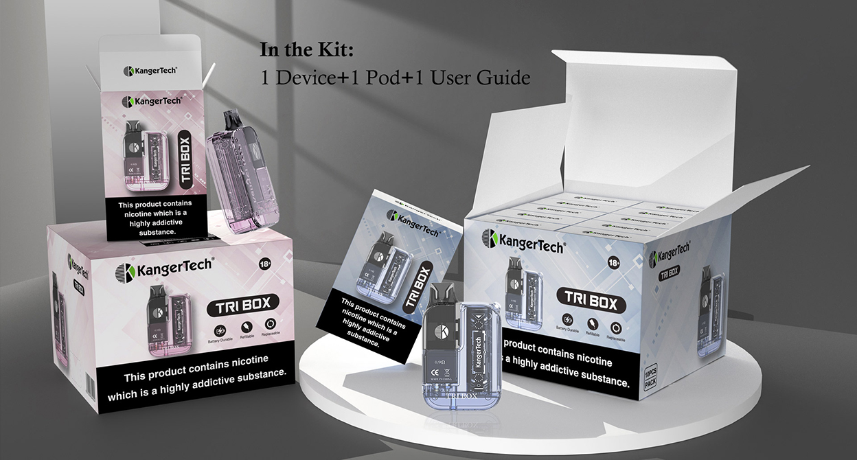 KangerTech TRI Box Pod Kit
