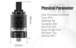 THC Elite Lite Pro RTA