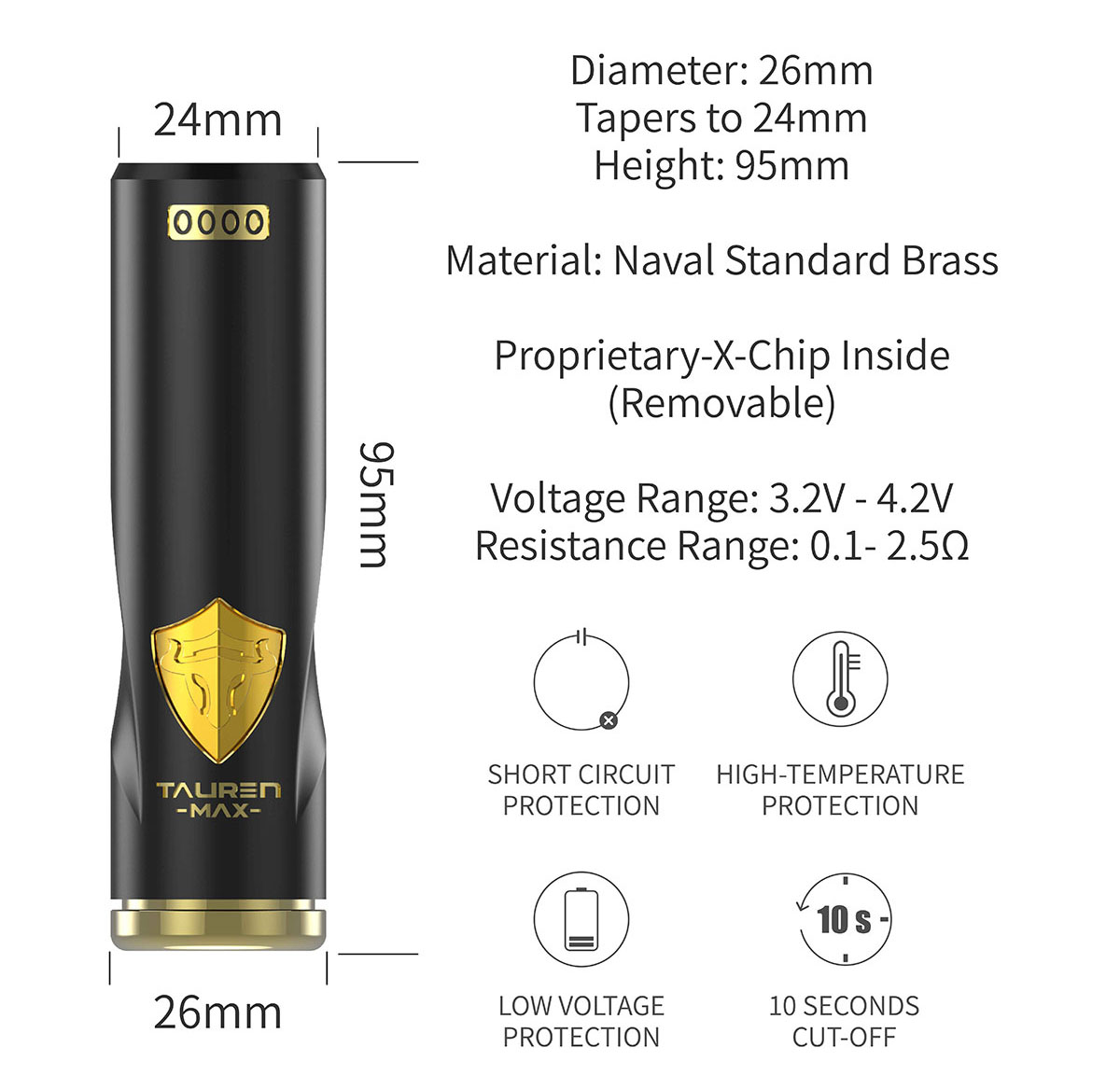 THC Tauren Max Mech Mod