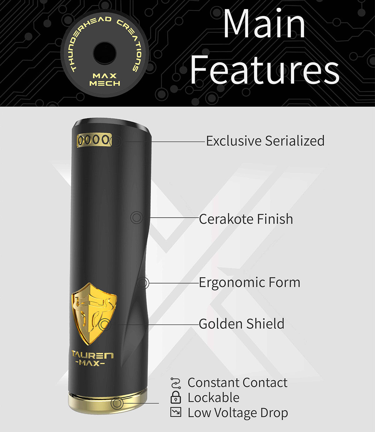 THC Tauren Max Mech Mod