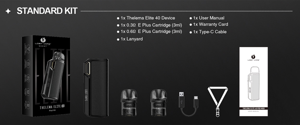 Lost Vape Thelema Elite 40 Kit