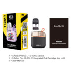 Uwell Caliburn G3 Lite KOKO Pod Kit 1200mAh - Image 5