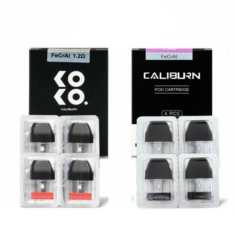 Uwell-Caliburn-Pod-Cartridge-2ml-4pcs-1 Uwell Caliburn Pod Cartridge 2ml 4pcs - Image 1