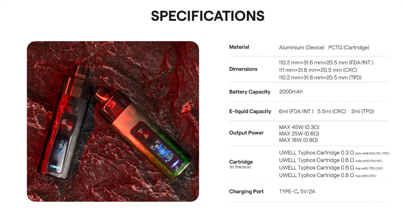 Uwell Typhos Kit