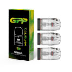 Uwell Upgraded Caliburn GPP Cartridge For Caliburn G5 Lite/G5 Lite SE/G5 Lite Koko, Caliburn G4/G4 Mini/G4 Pro Pod, Caliburn G3/GK3/G3/ECO/GK3 TENET/G3 Lite/G3 Lite KoKo/G3 Pro/G3 Pro KoKo Kit 3ml (3pcs/pack)
